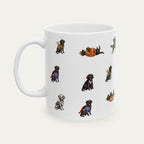Labrador Black Halloween mug