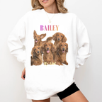 Custom Pet Bootleg Sweatshirt