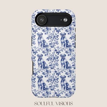 Boxer Toile De Jouy Magnetic Phone Case