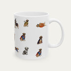 Great Dane Fawn Halloween mug