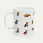 English Cocker spaniel Halloween mug