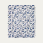 Cocker Spaniel  Toile De Jouy Fleece Blanket