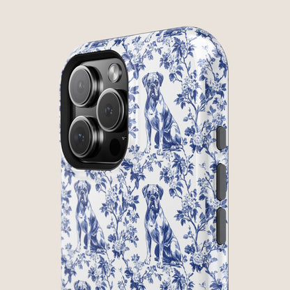 Boxer Toile De Jouy Magnetic Phone Case