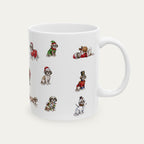 Shih Tzu Christmas Mug
