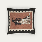 English Springle Spaniel Halloween Woven Pillow