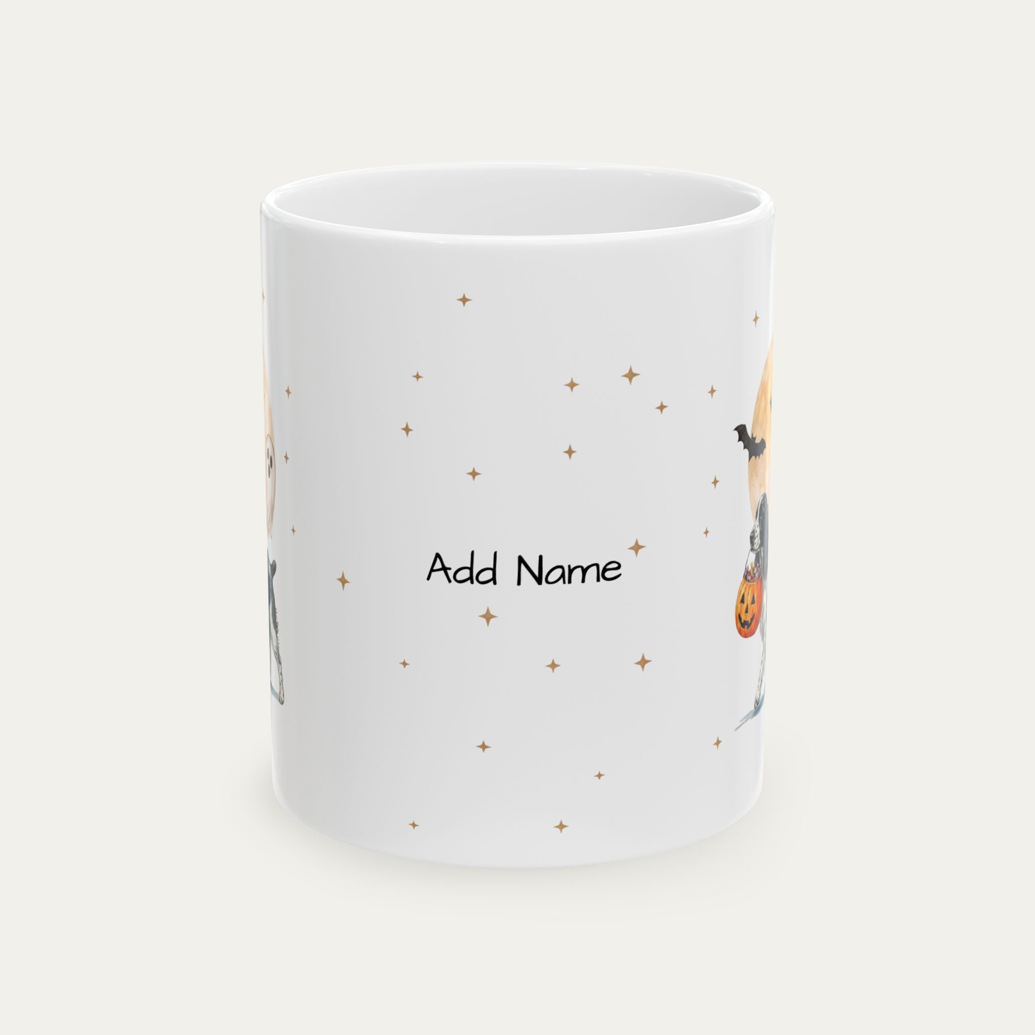 Custom Springer Spaniel Halloween mug