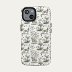 Belgian Malinois Sage Green Toile phone Case