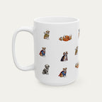 English Bulldog Halloween mug