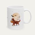 Custom Irish Setter Halloween mug