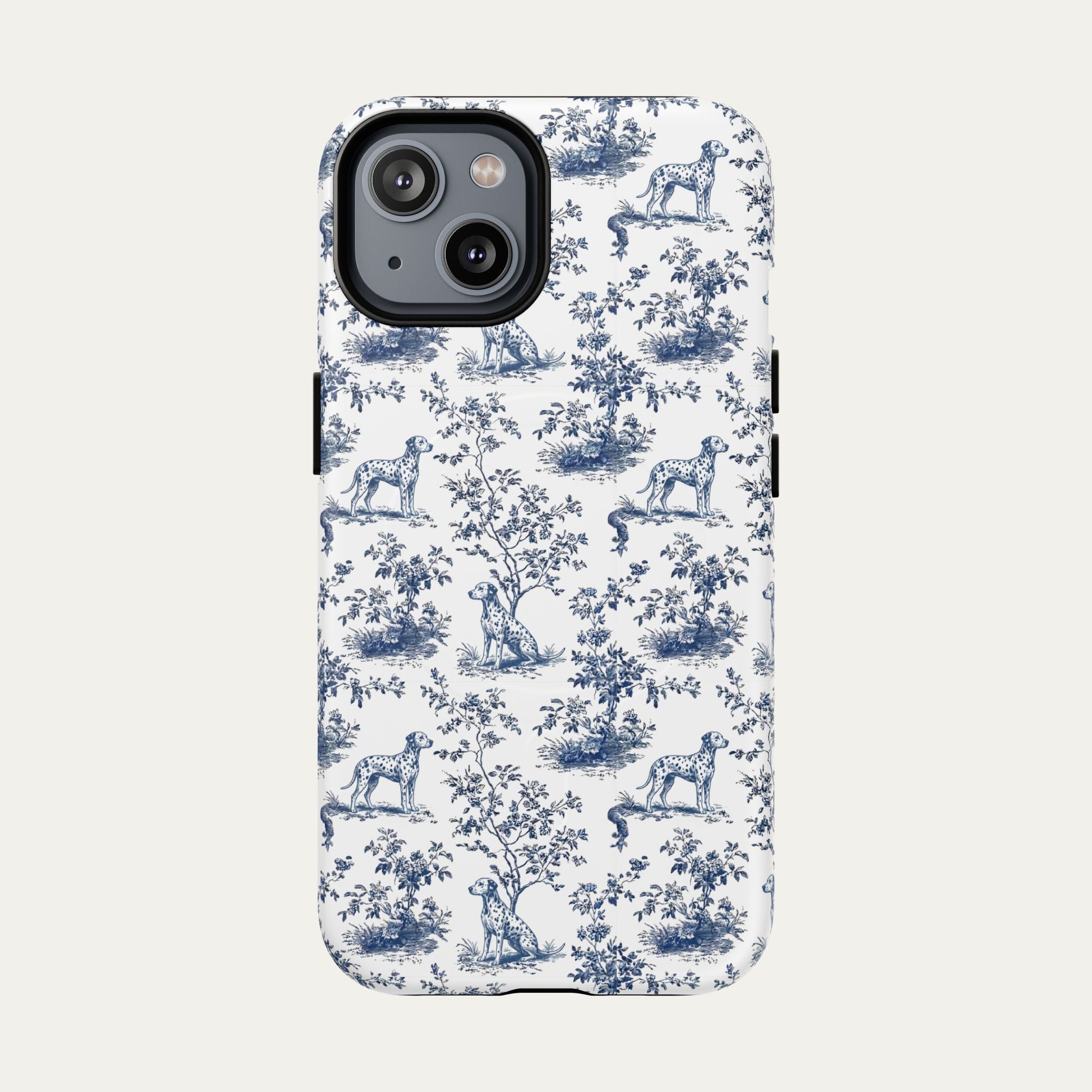 Dalmatian Blue Toile Phone case