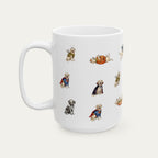 Labrador Cream Halloween mug