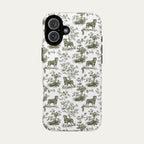 Rottweiler Sage Green Toile phone Case
