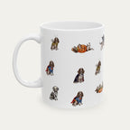 Cocker Spaniel Liver Roan  Halloween mug