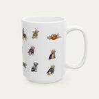Maltipoo Halloween mug