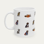 German Shorthaired Pointer Halloween mug