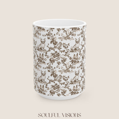 Chihuahua Toile De Jouy Mug