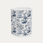 Sloughi Blue Toile Mug