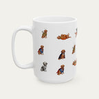 Red Fox Labrador Halloween Mug