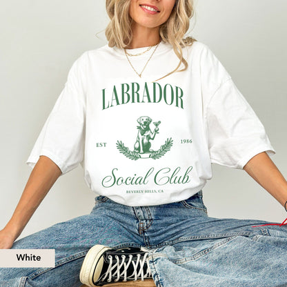 Labrador Retriever Social Club Shirt
