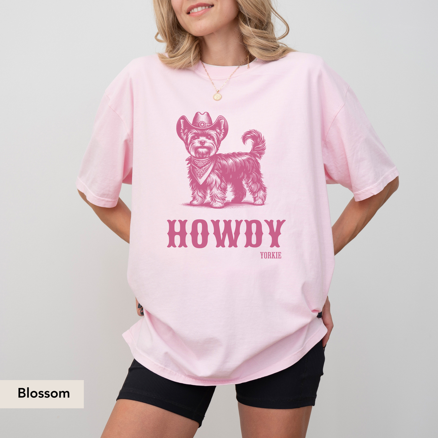 Howdy Yorkie  Shirt