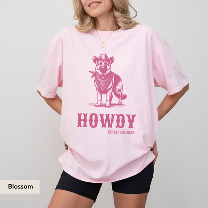 Howdy German Shepherd Shirt