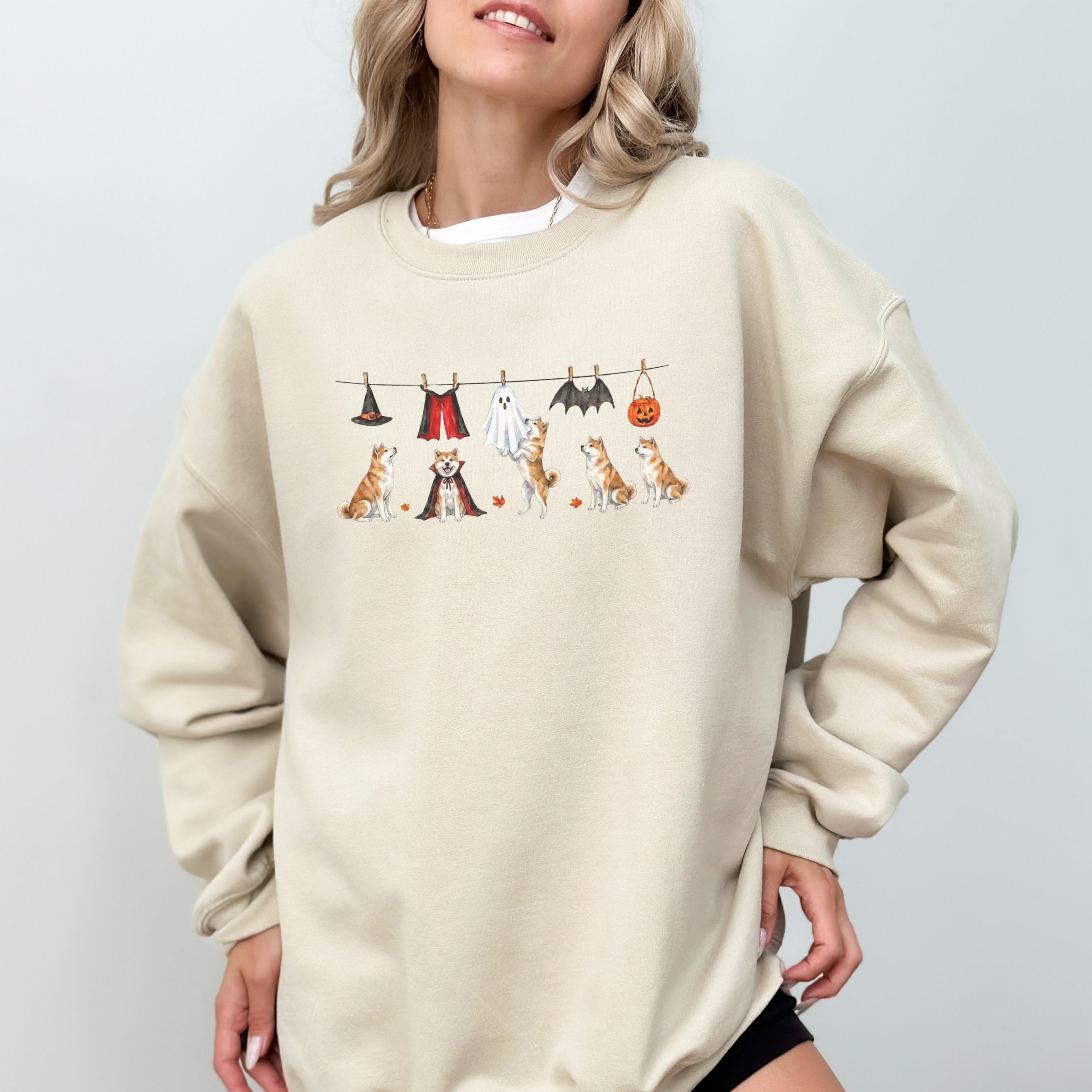 Akita Halloween Sweatshirt