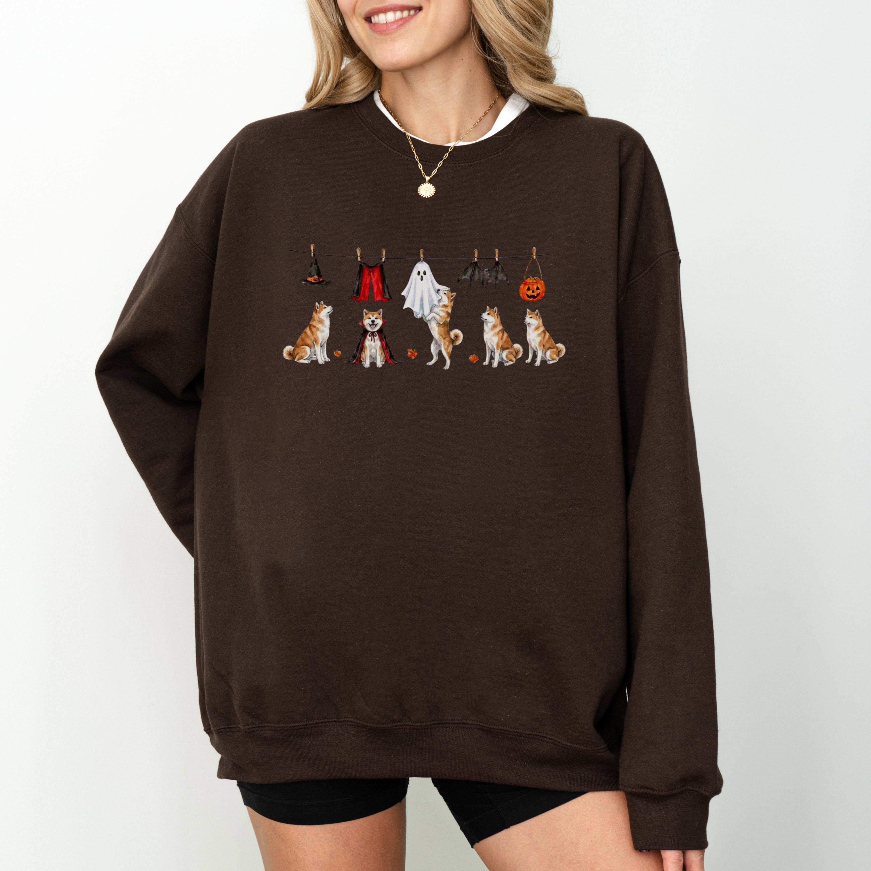 Akita Halloween Sweatshirt