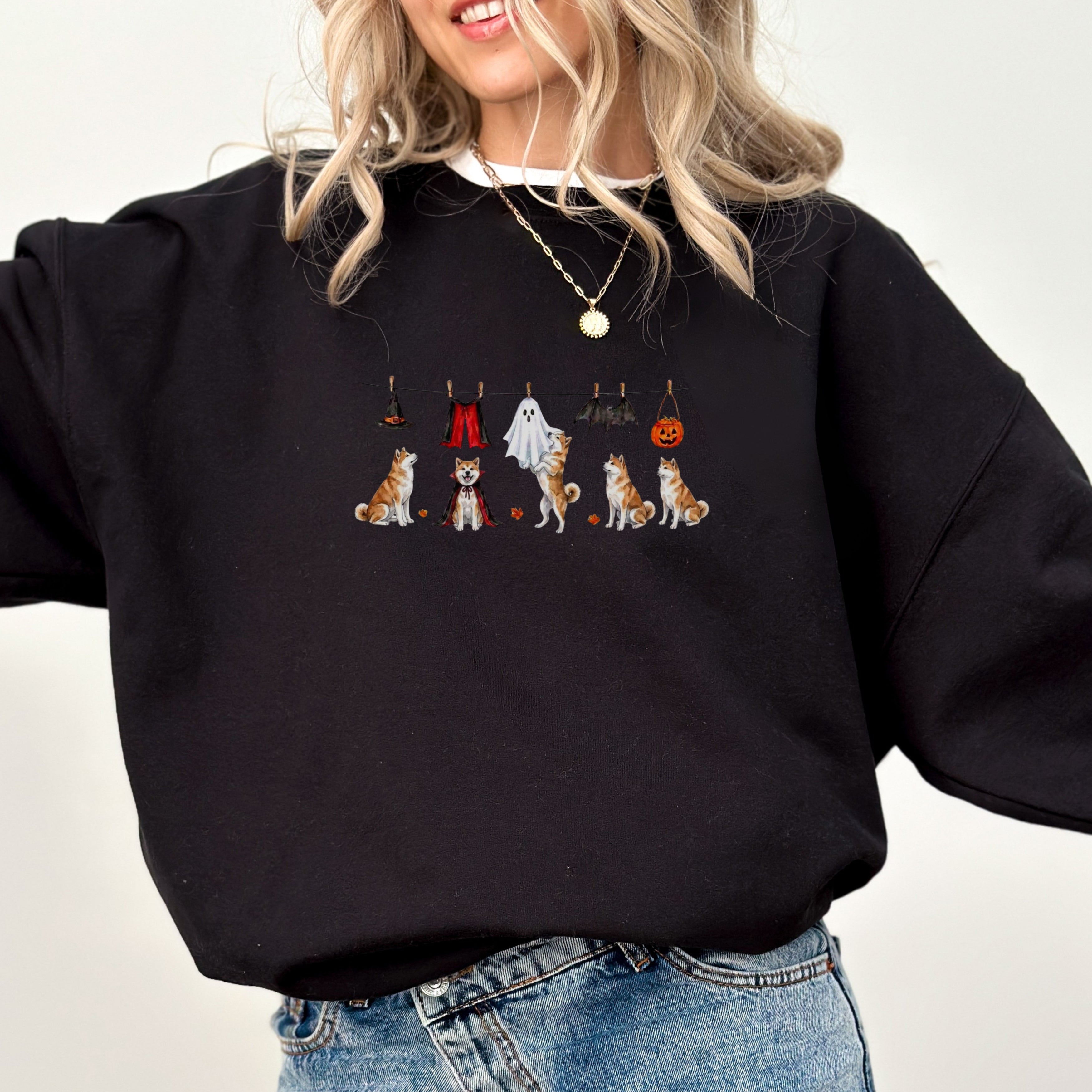 Akita Halloween Sweatshirt