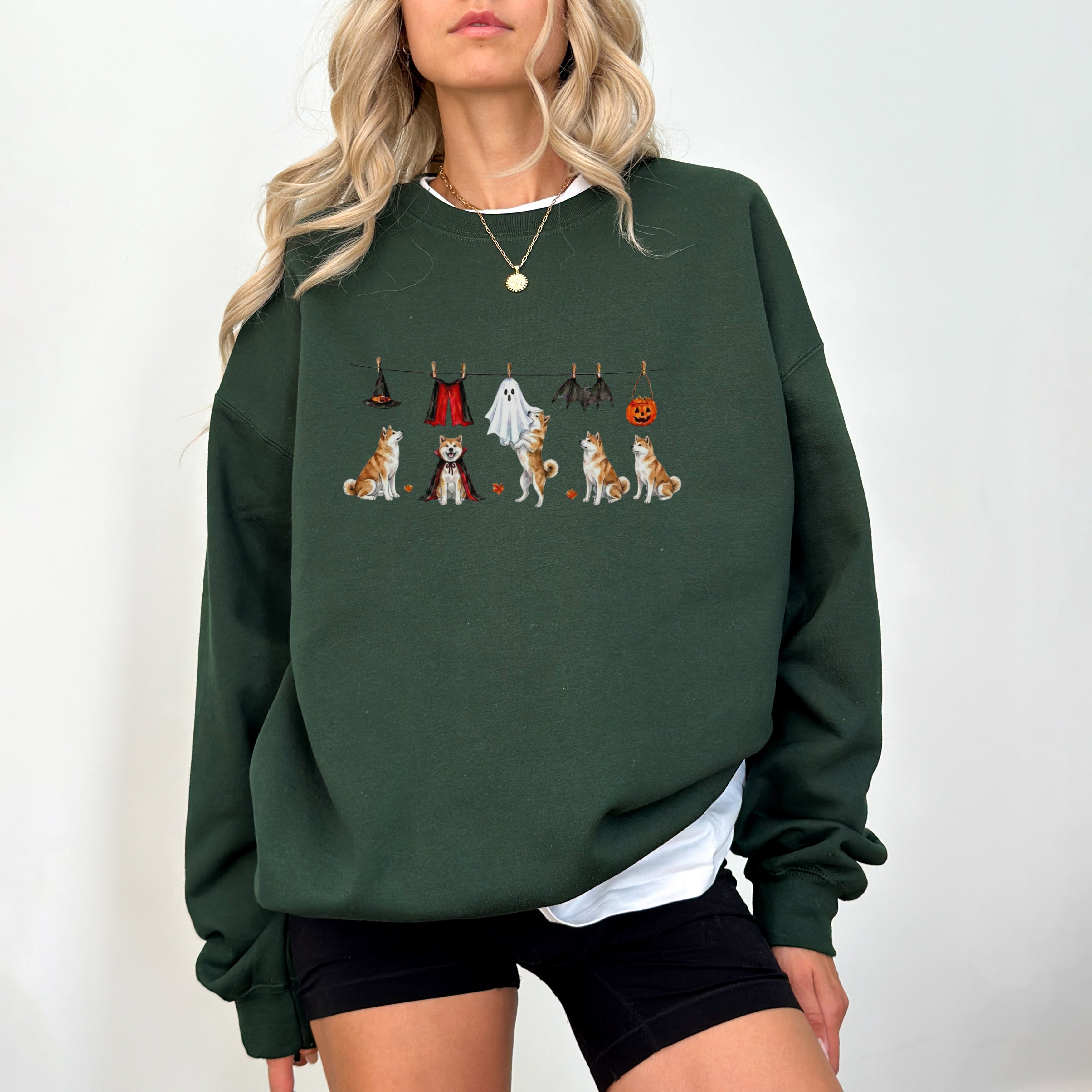 Akita Halloween Sweatshirt