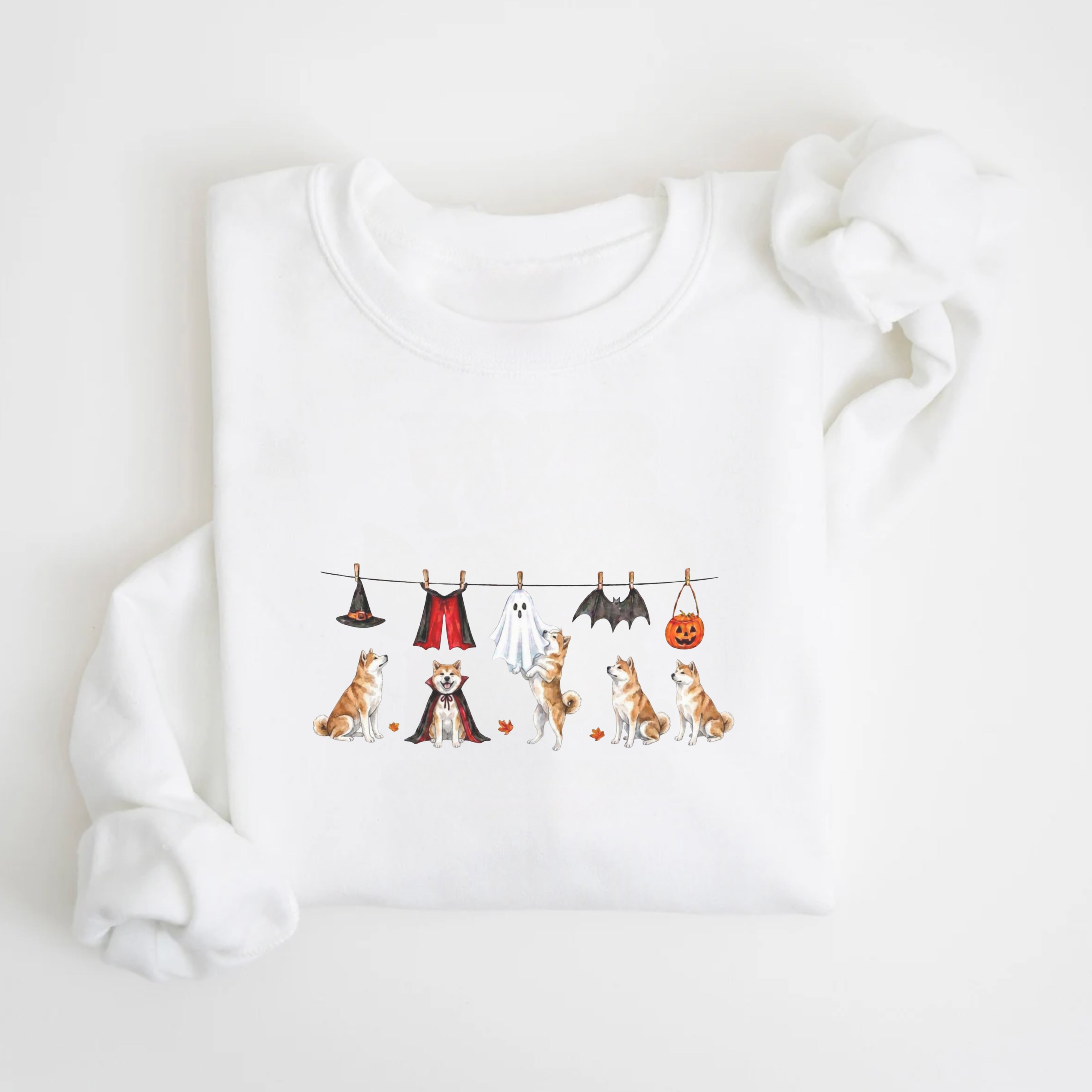 Alaskan Malamute Halloween Sweatshirt