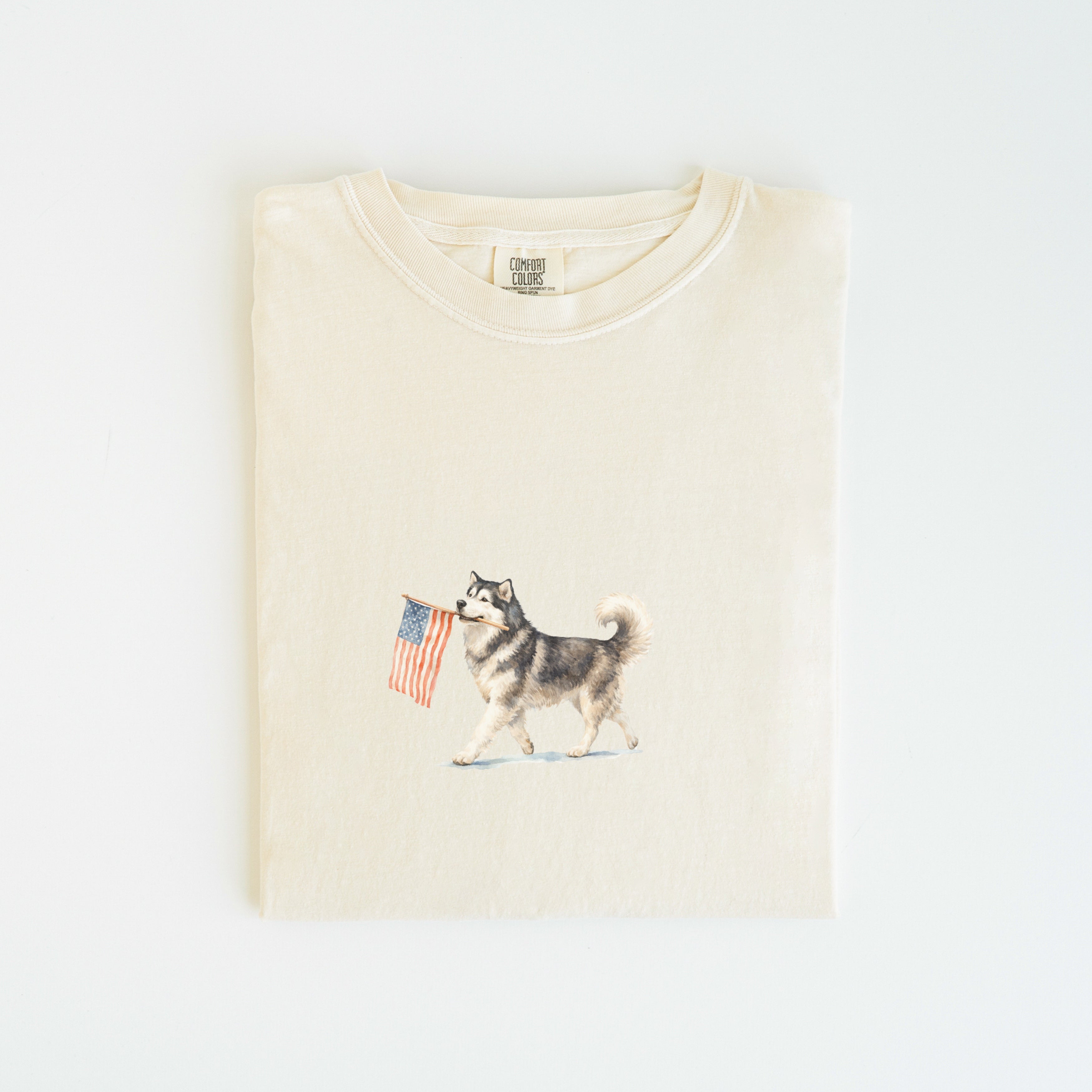 Alaskan Malamute  USA T-shirt