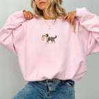 Aussiedoodle US Flag Sweatshirt