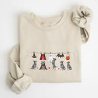 Australian Cattle Blue Halloween Sweatshirt