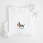 Australian Cattle Blue Halloween Sweatshirt