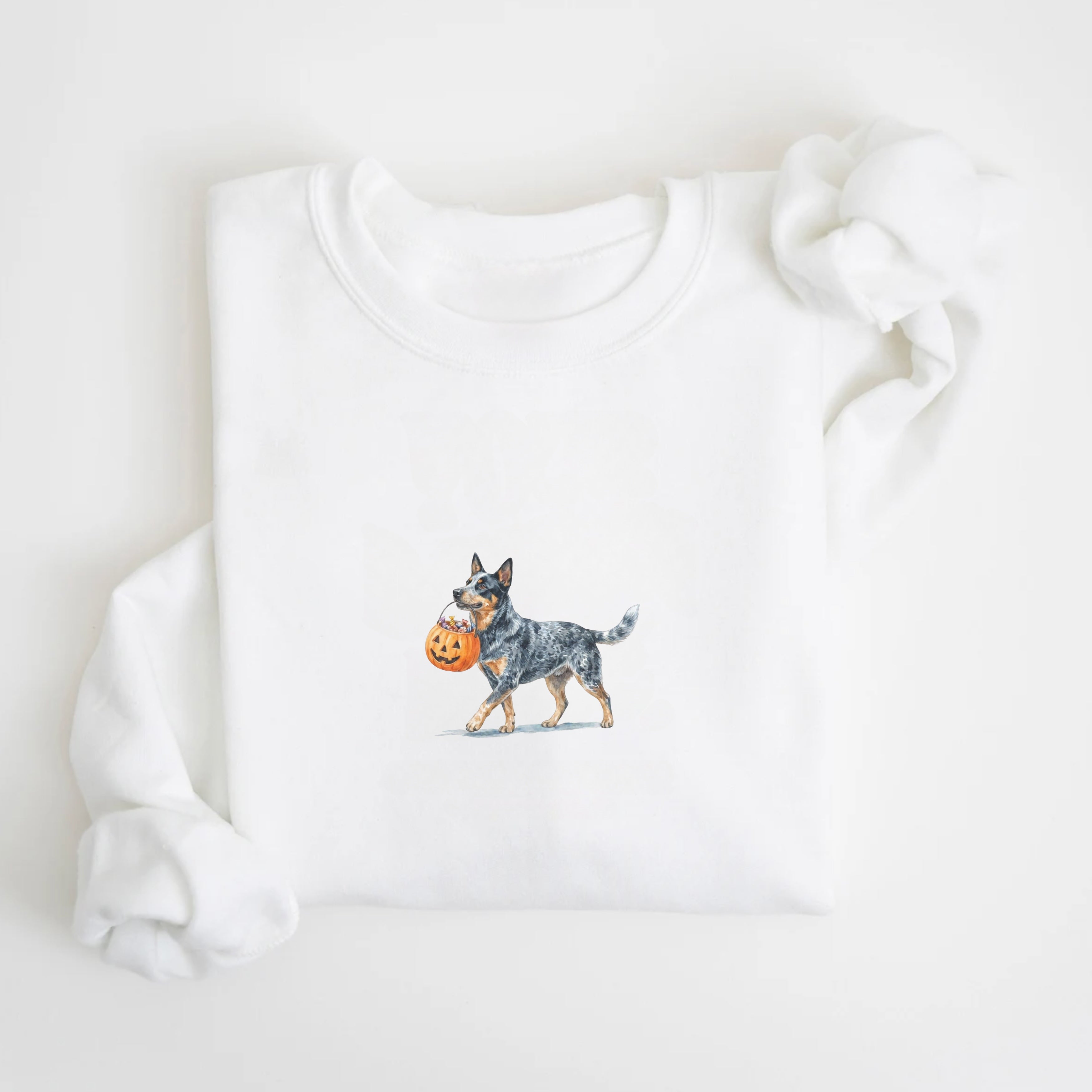 Australian Cattle Blue Halloween Sweatshirt