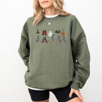 Australian Cattle Blue Halloween Sweatshirt