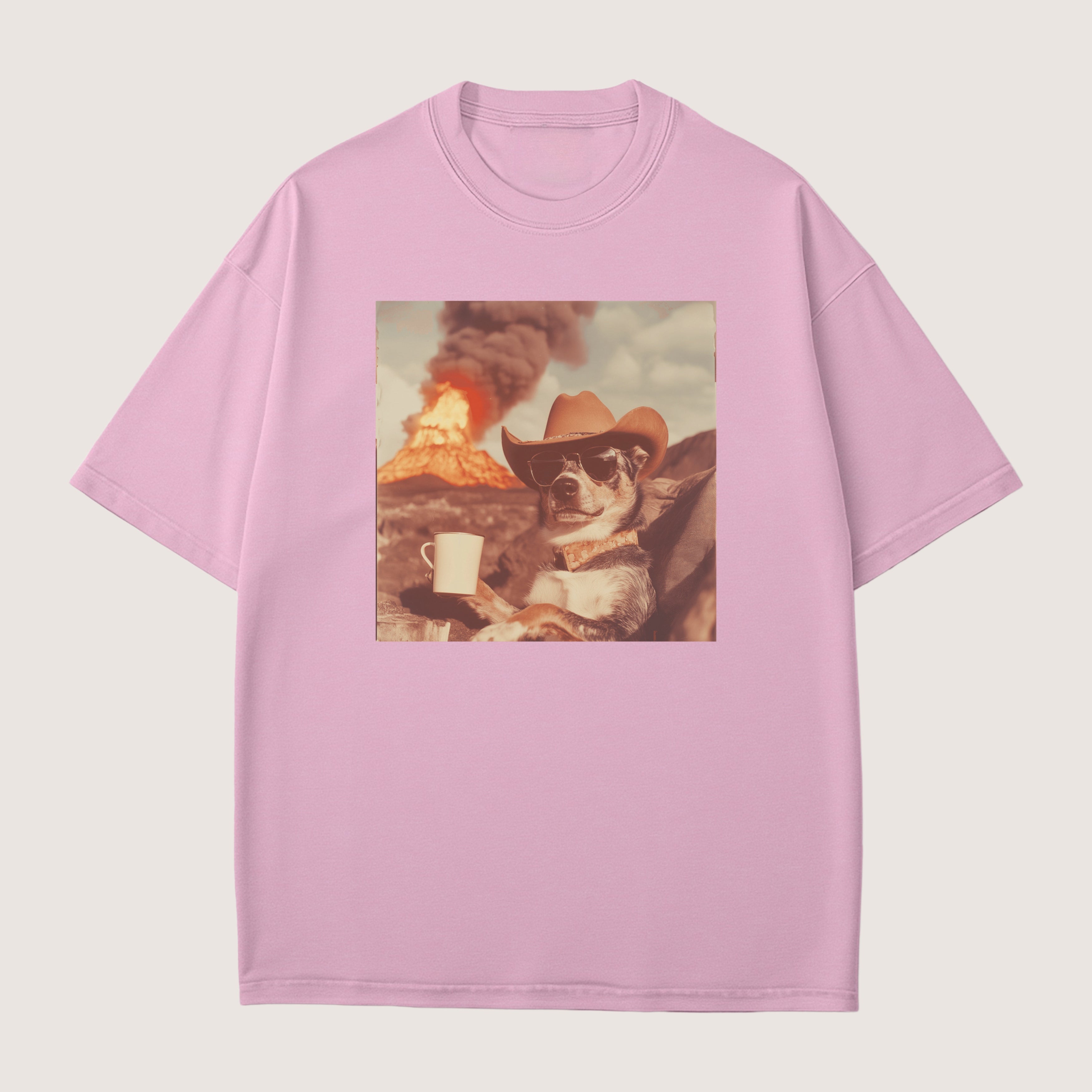 Australian Cattle Dog Volcano Shirt