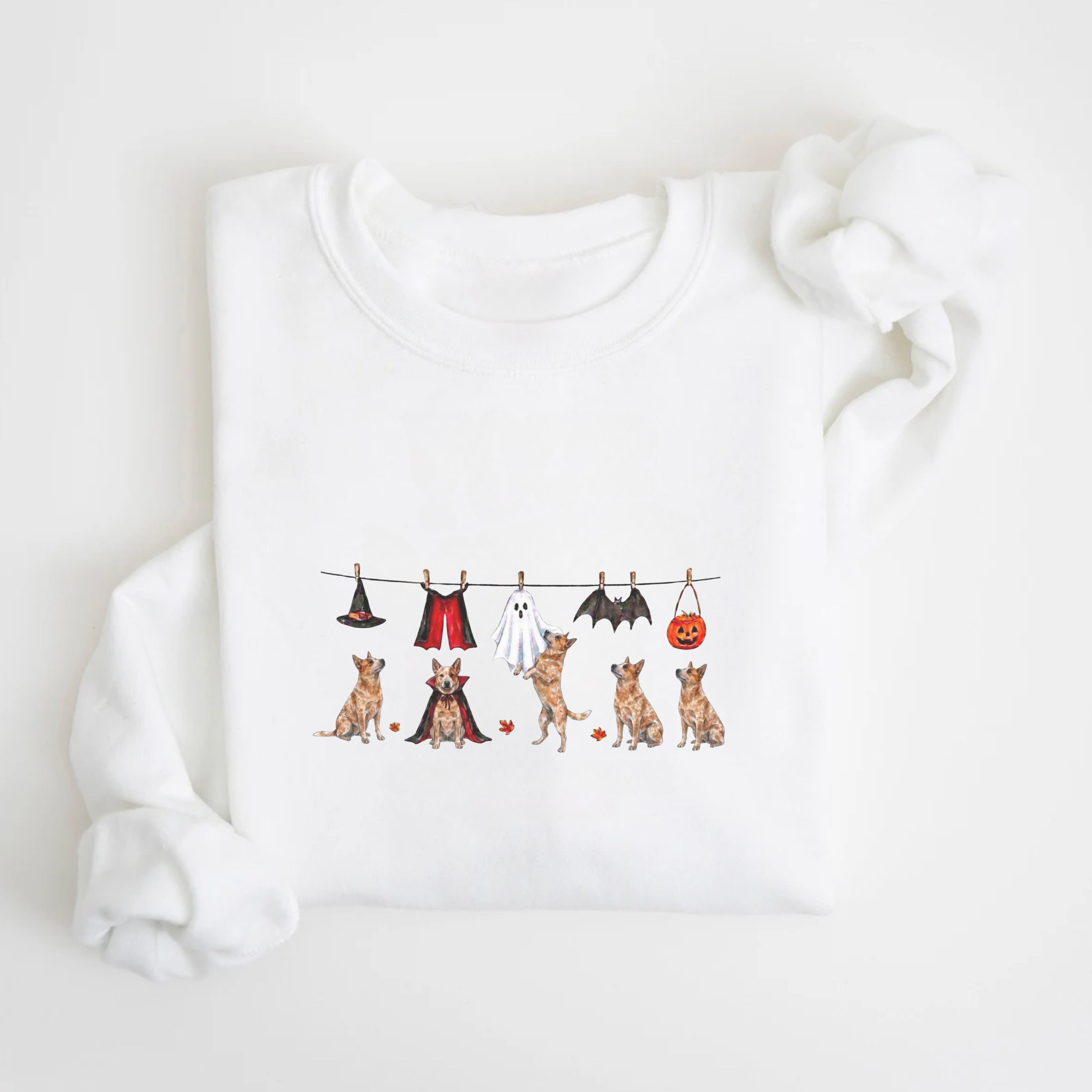 Australian Cattle Red Halloween Sweatshirt