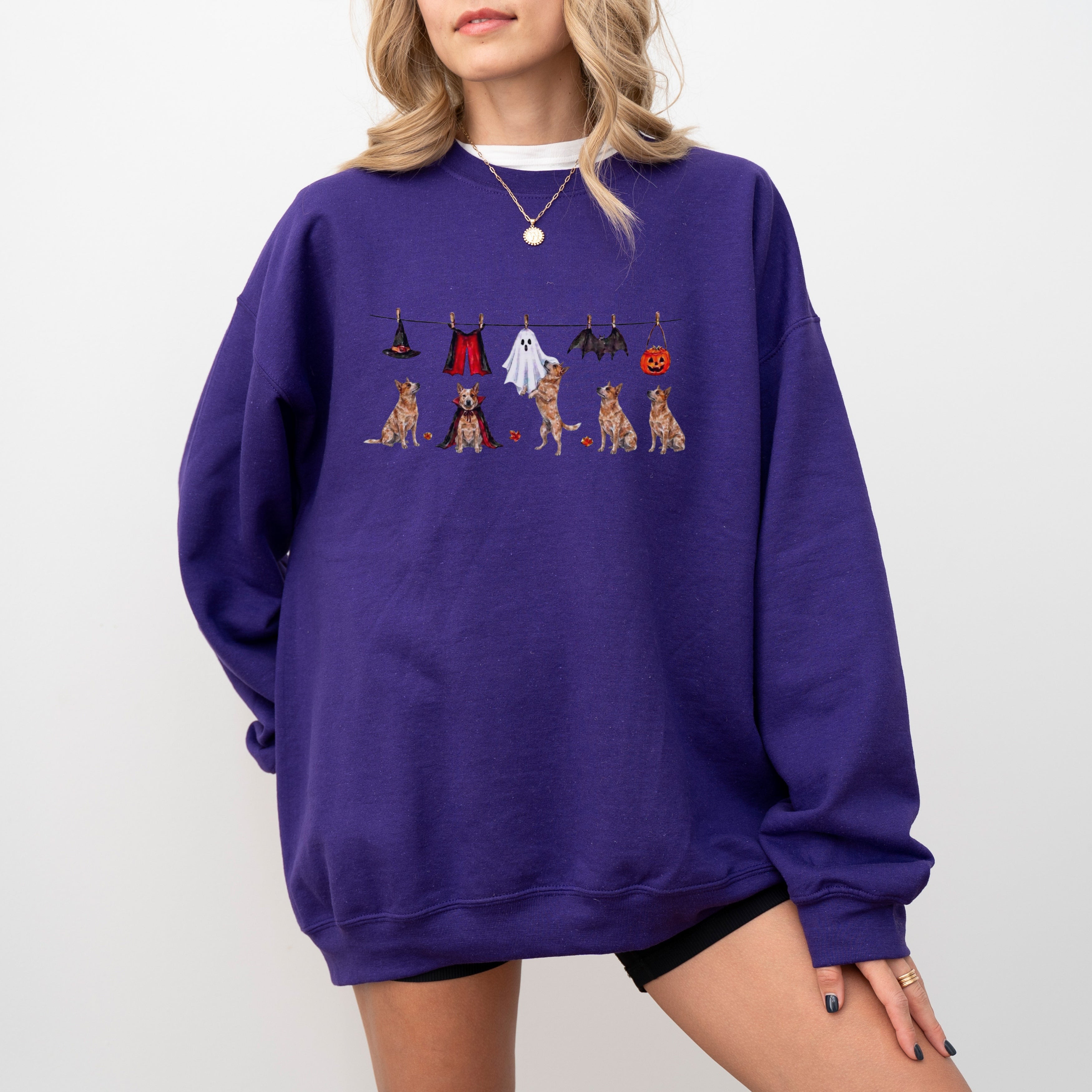 Australian Cattle Red Halloween Sweatshirt