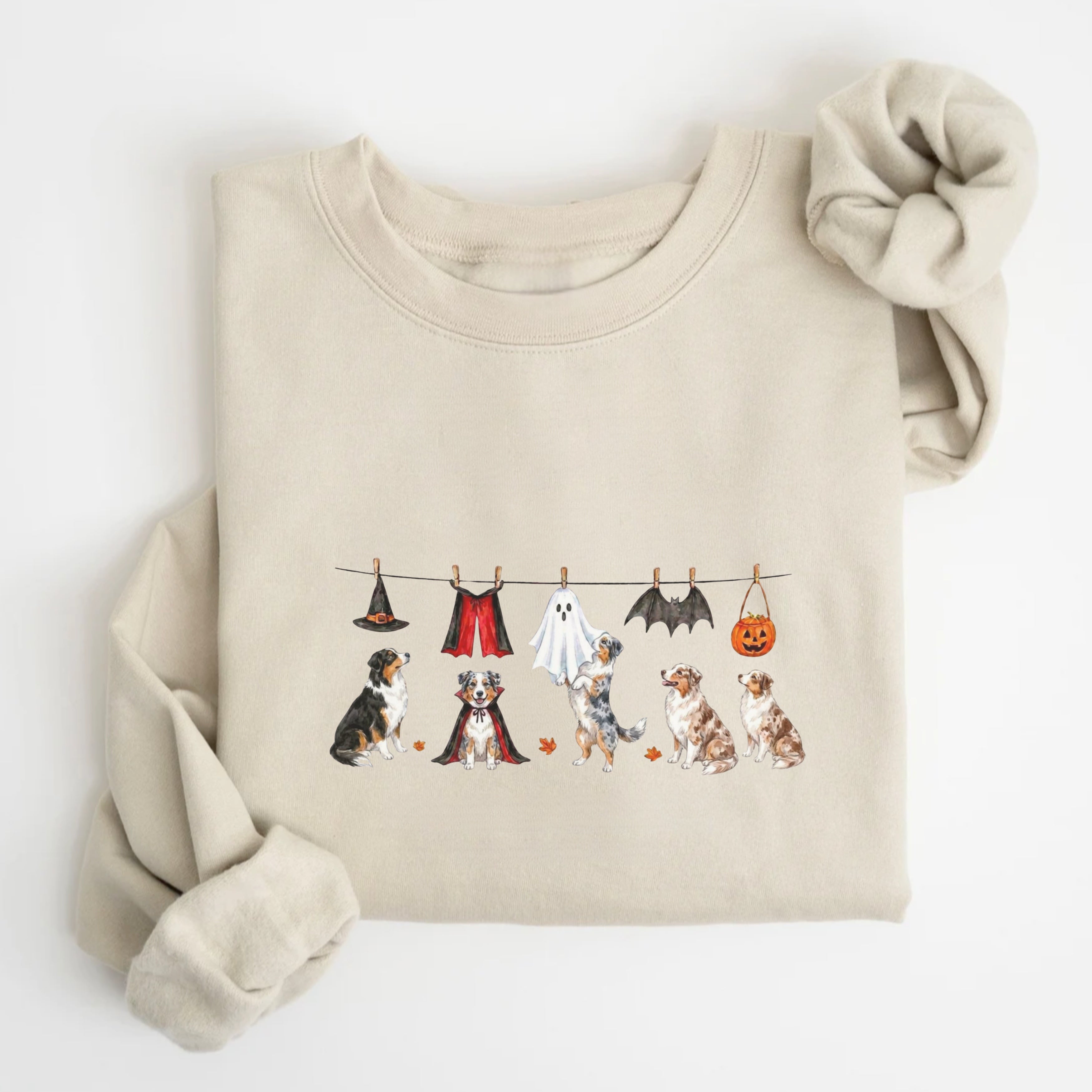 Australian Shepherd Halloween Sweatshirt