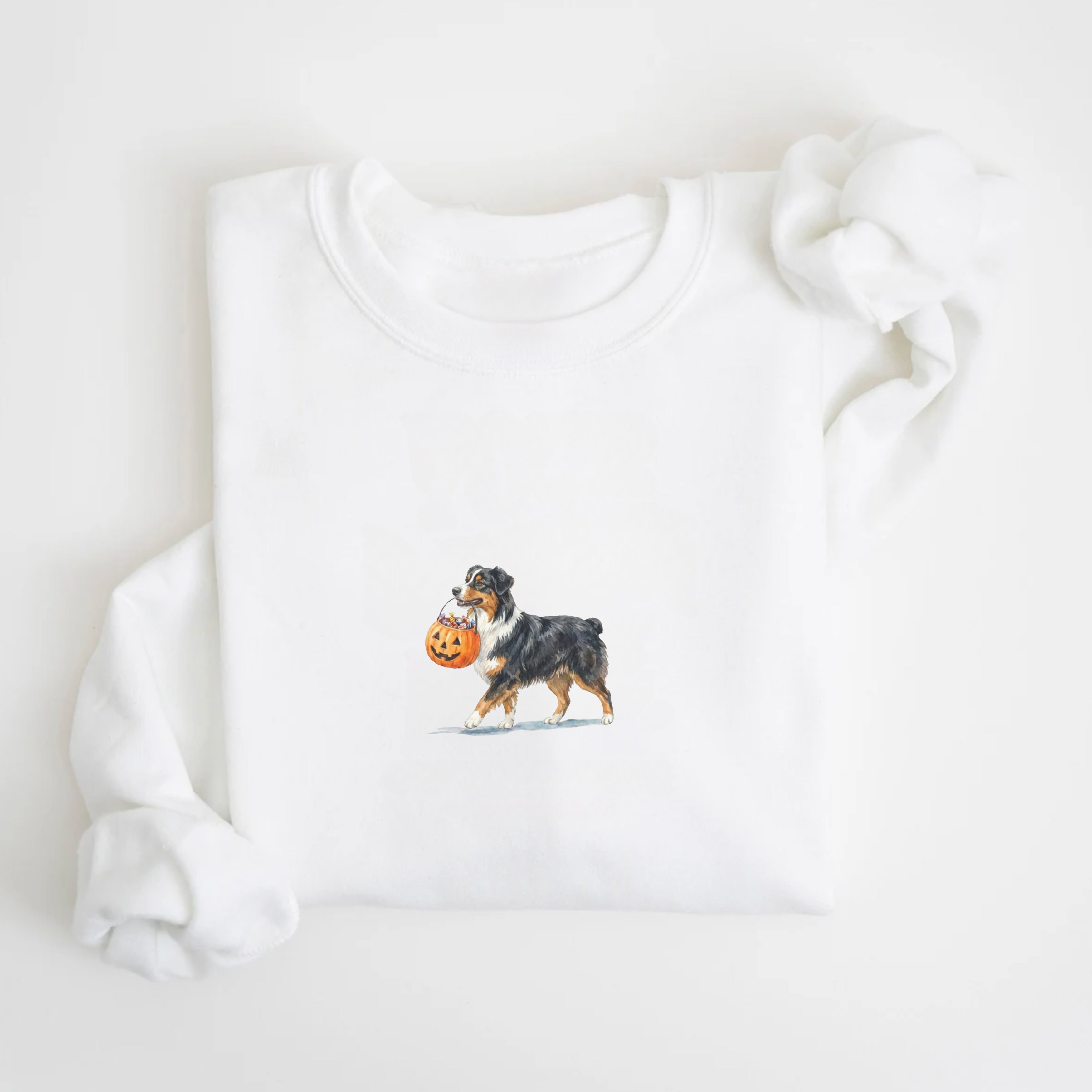 Australian Shepherd Tri Color Halloween Sweatshirt