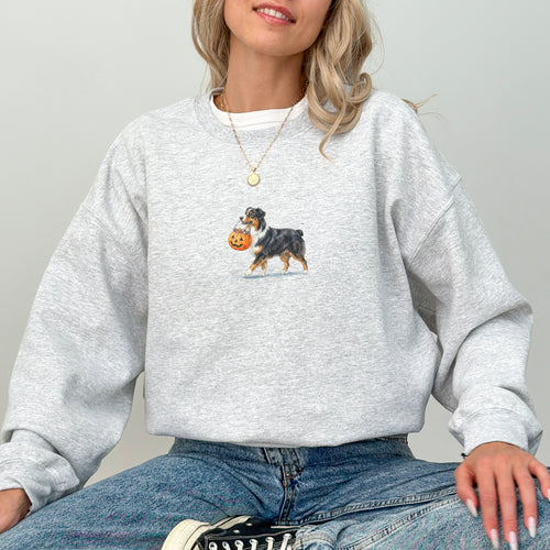 Australian Shepherd Tri Color Halloween Sweatshirt