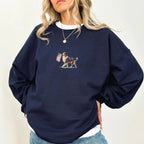 Australian Shepherd US Flag Sweatshirt
