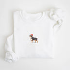 Autralian shepherd black tricolor Christmas Sweatshirt