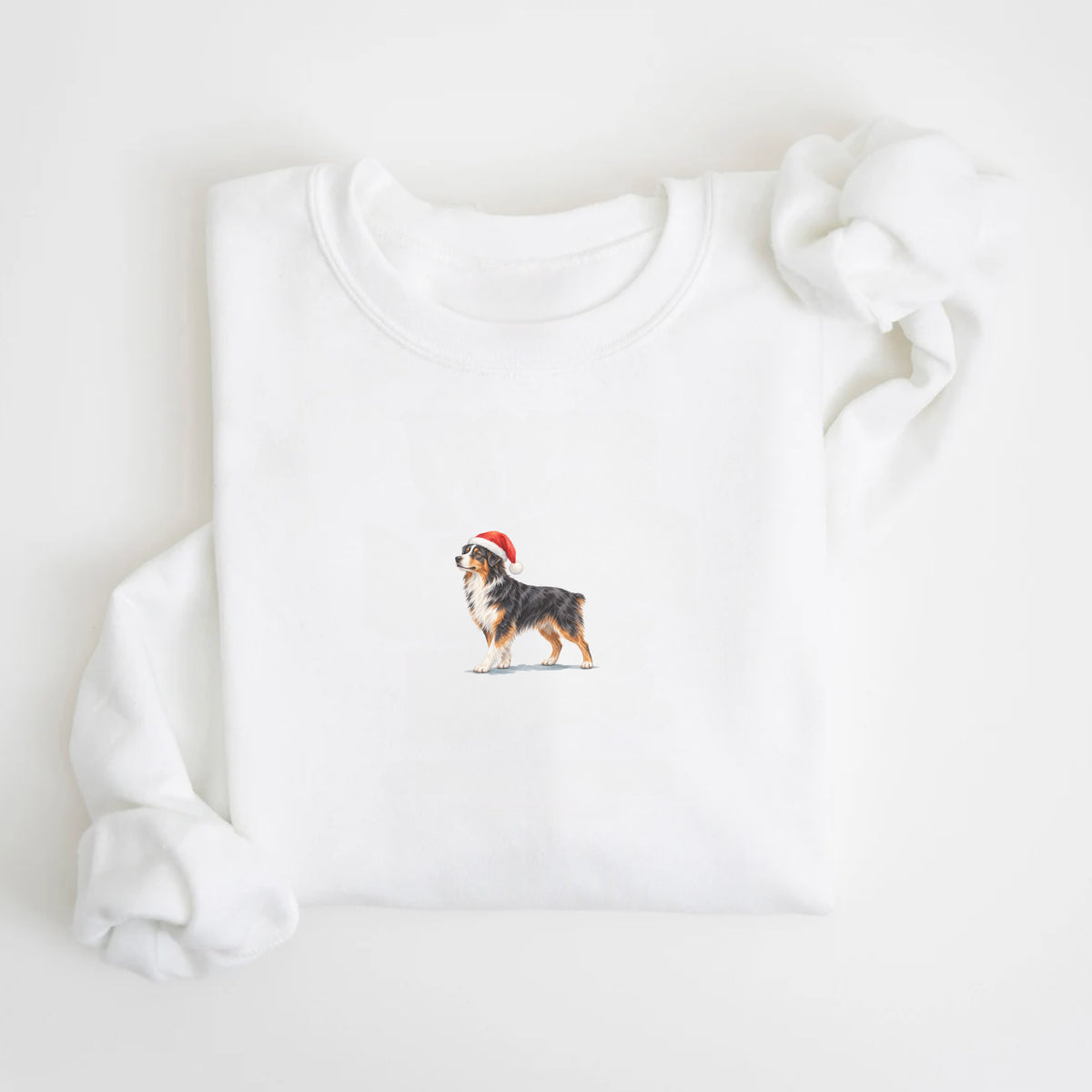 Autralian shepherd black tricolor Christmas Sweatshirt