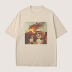 Beagle Dog Volcano Shirt