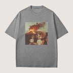 Beagle Dog Volcano Shirt
