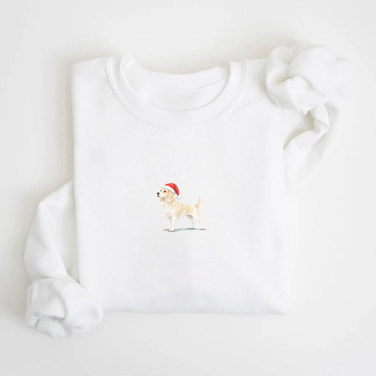 Beagle lemon and white  Christmas Sweatshirt
