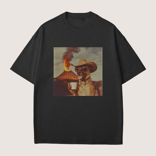 Belgian Malinois Dog Volcano Shirt