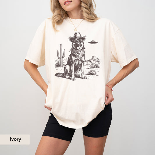 Belgian Malinois UFO shirt